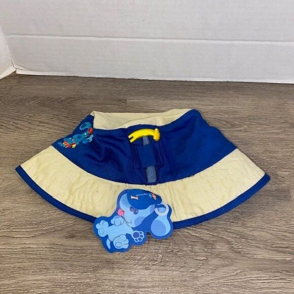 Vintage Blues Clues Handyman Bucket Hat NWT 2000 Carpenter Khaki - Picture 2 of 6